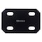 Hampton Hampton 1/8 in. H X 3 in. W X 4.75 in. L Black Steel Mending Plate 02-3411-503 - alternate 5